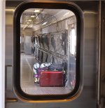 Interior view of baggage AMTK #61030